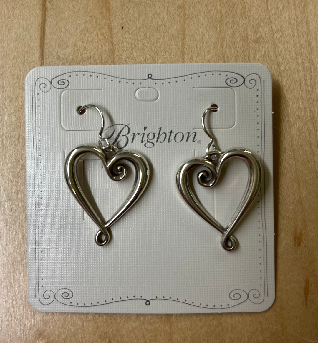 Brighton, Whimsical Heart Earrings