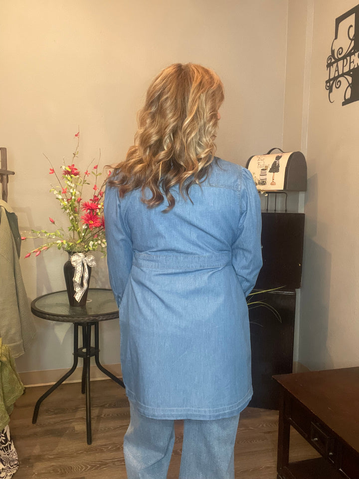 Dresses, Denim Button Down