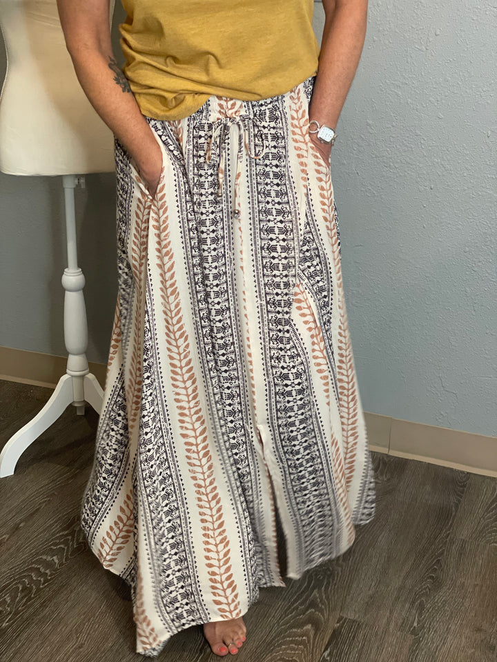 Dresses, Smocked Waist Maxi w/Slit