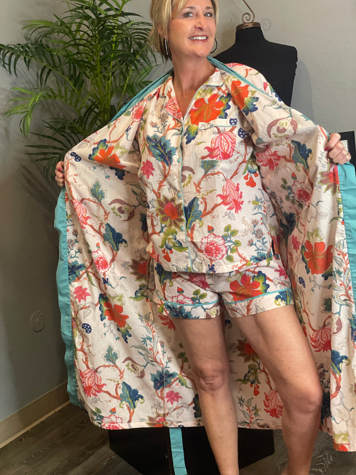 Loungewear, Robe Gown Garden