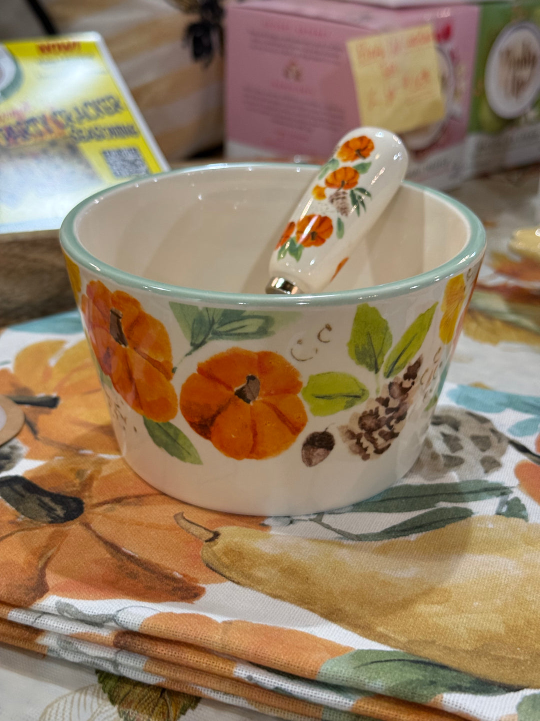 Accessories, Harvest Bowl & Spreader Set