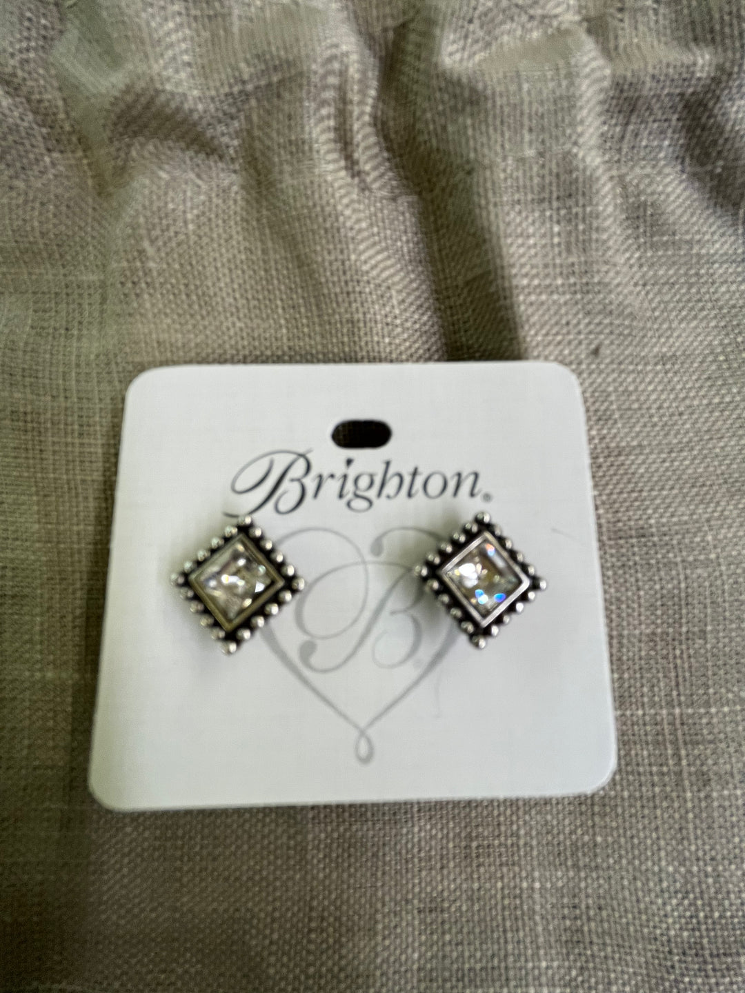 Brighton, Sparkle Square Post Earring