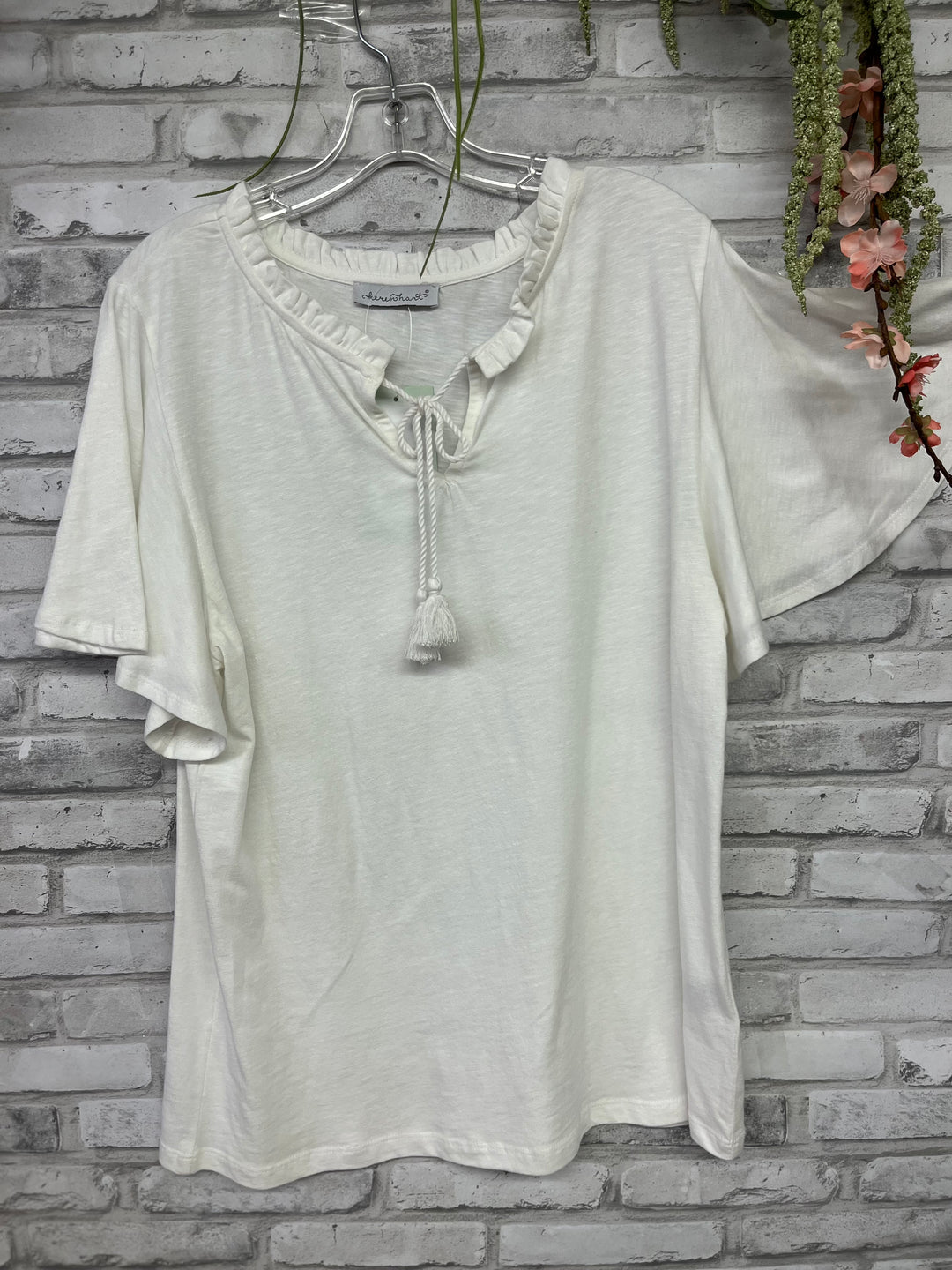 Tops, Ruffle Sleeve
