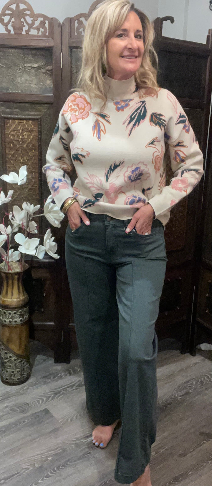 Pants, Olivia Wide Leg