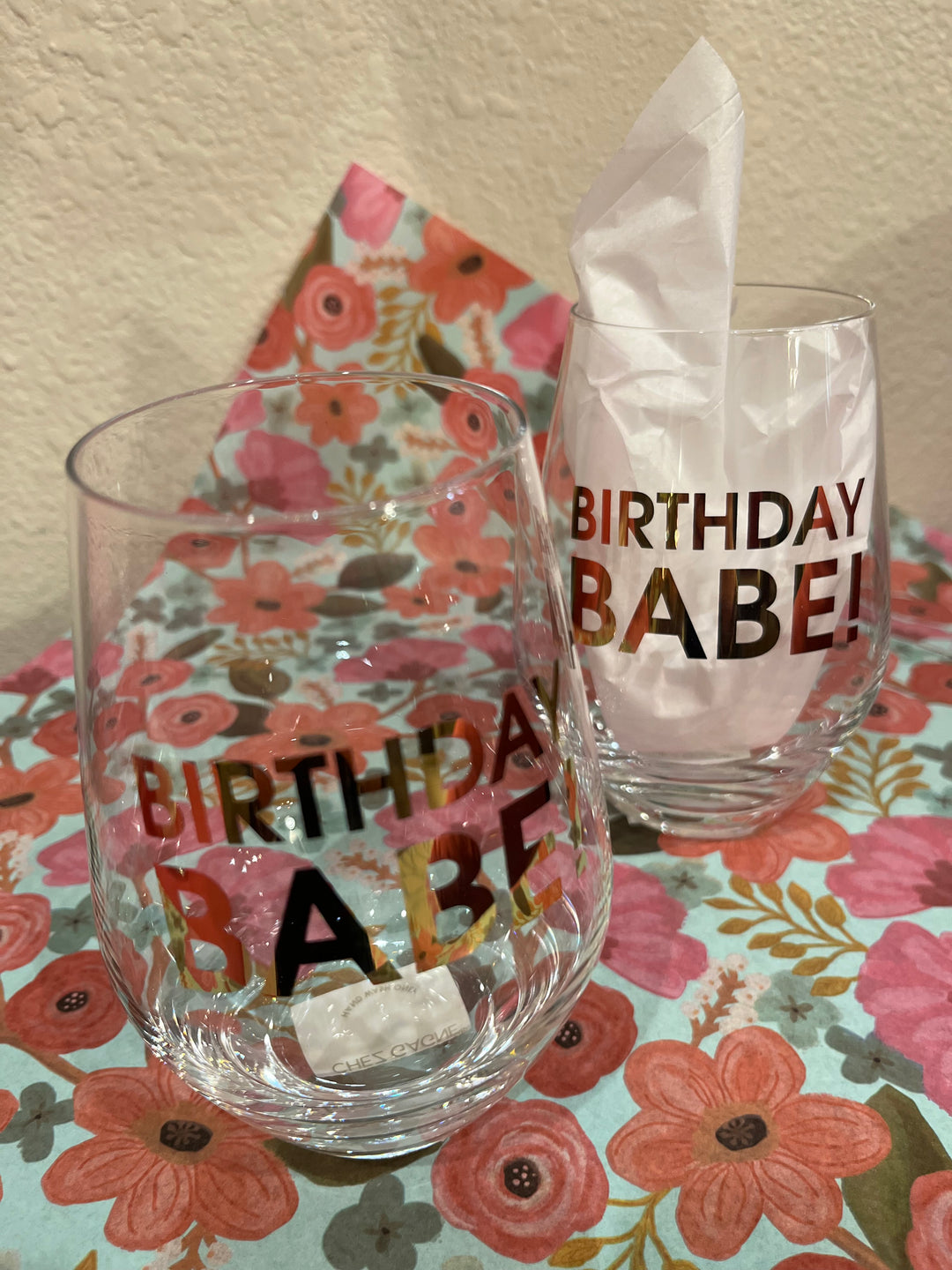 Accessories, Humorous Wine Glasses