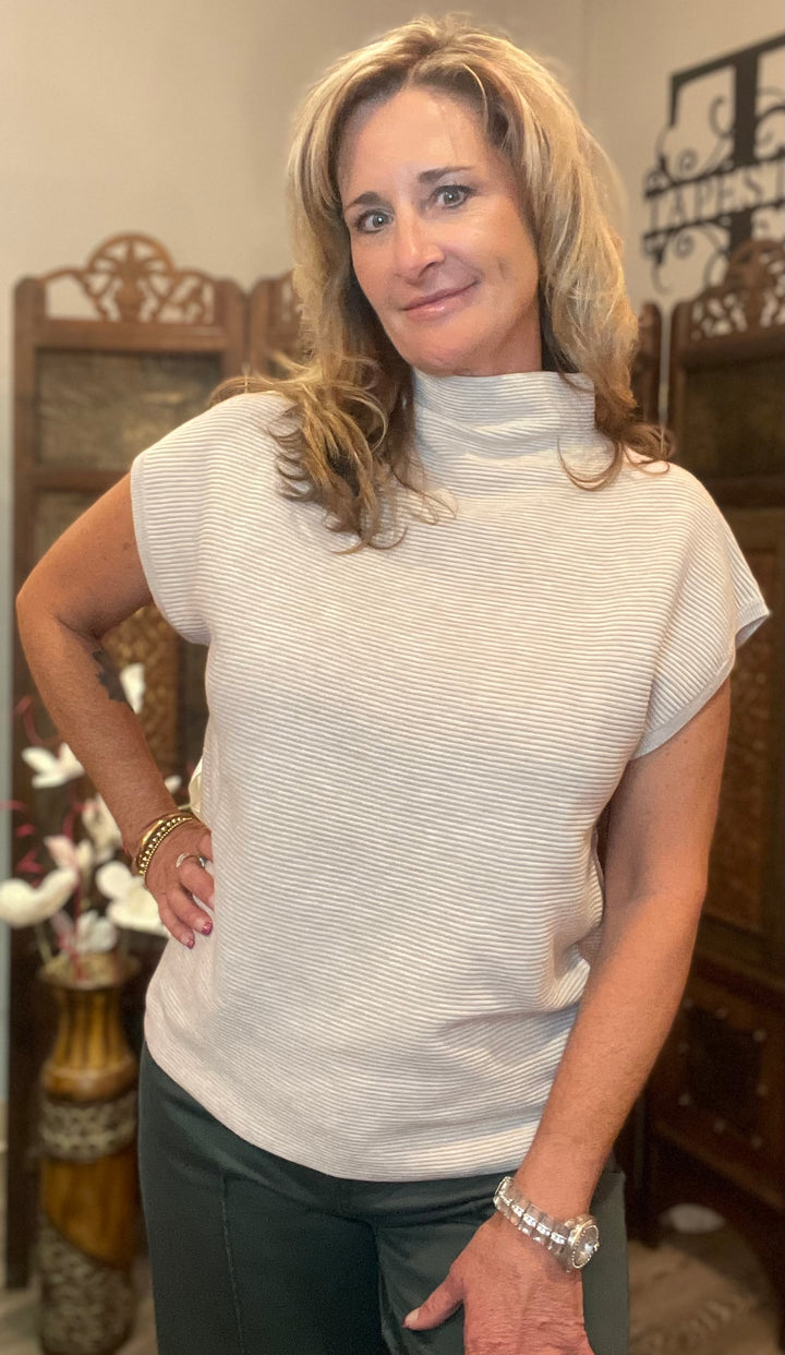 Tops, Cap Sleeve Sweater