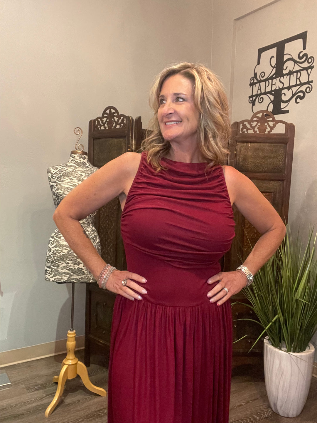 Dresses, Sleeveless Midi Dress
