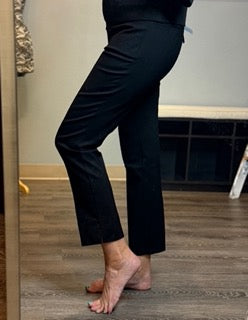 Pants, Pull On Slim Ankle Blk