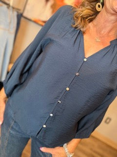 Tops, Colorful Covered Buttons