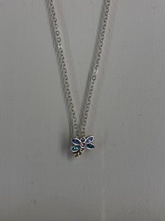 Brighton, Enchanting Gem Dragonfly Necklace