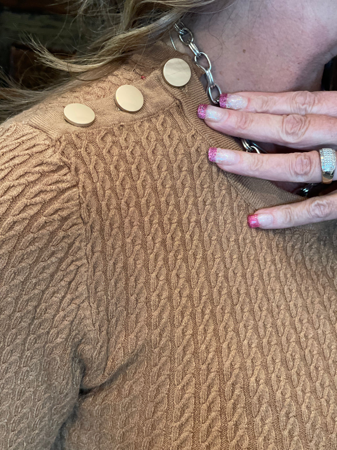 Tops, Ribbed Lighweight Sweater