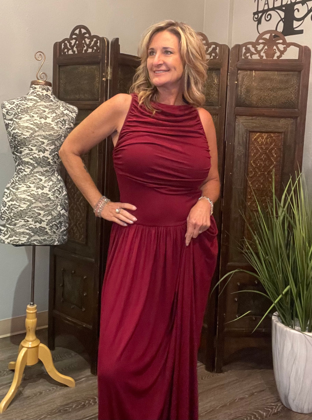 Dresses, Sleeveless Midi Dress