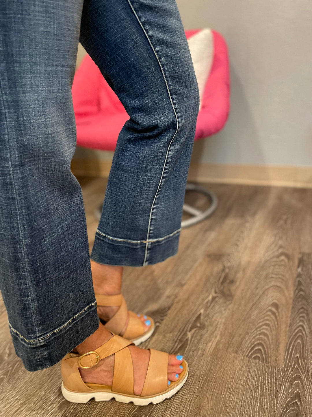 Pants, Gia Flare Wide Hem