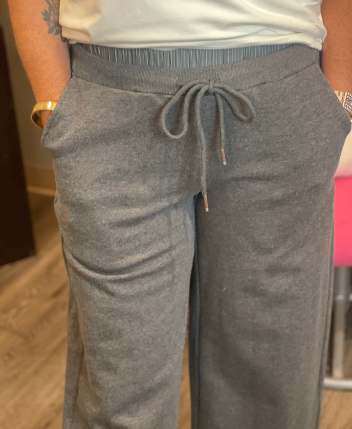 Pants, French Terry w/Waist Detail