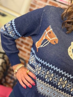 Tops, Horseshoe Sweater