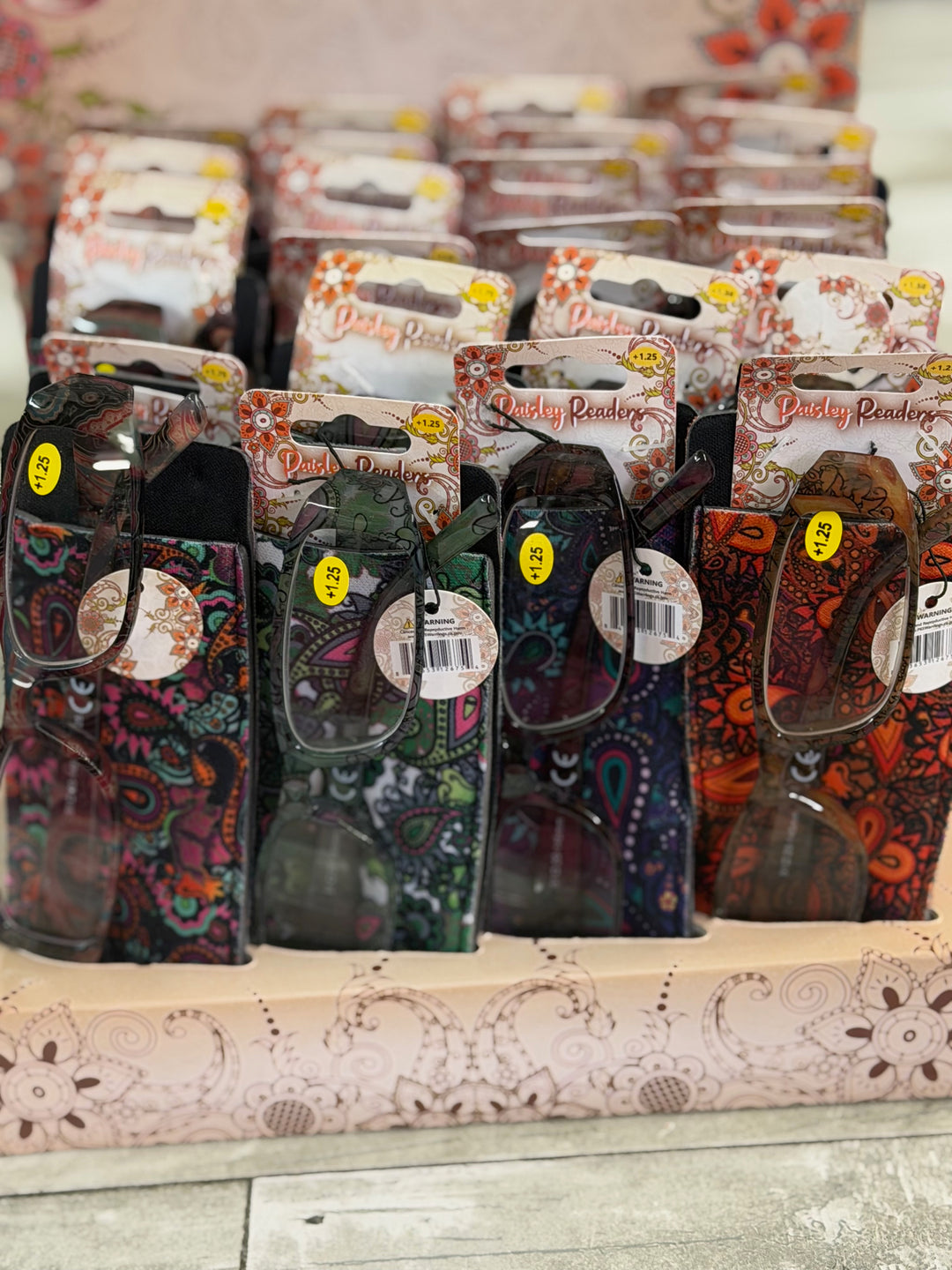 Accessories, Paisley Reading Glasses