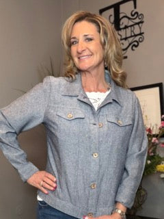 Outerwear, Lightweight Button Down Jkt