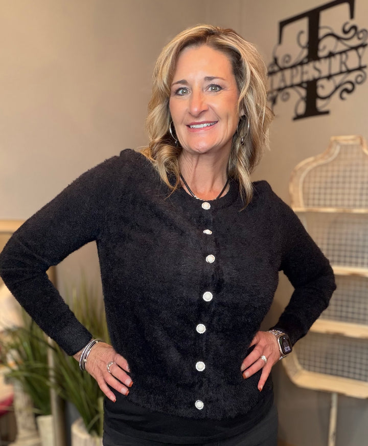 Tops, Soft Button Down Cardigan