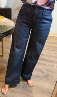 Pants, Patch Pocket Wide Leg 31"