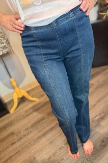 Pants, Pull On Boot Leg w/Front Seam