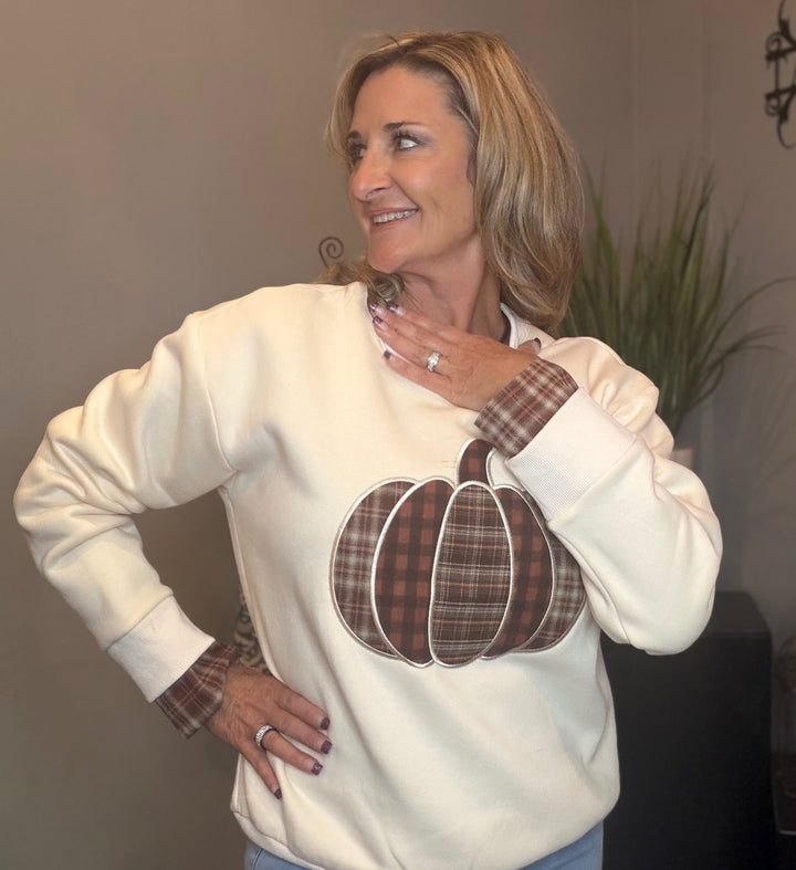 Tops, Pumpkin Patch Sweatshirt