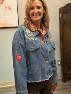 Outerwear, Rodeo Denim Crop Jacket