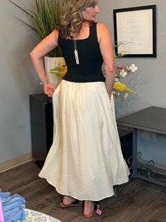 Dresses, Elegant Two Tone Dress