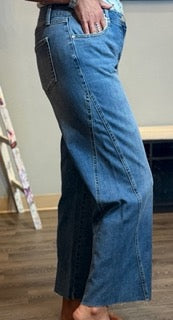 Pants, Straight w/Forward seam Razor hem 28"