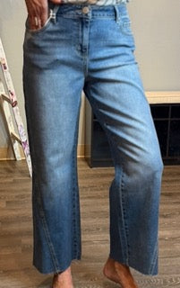 Pants, Straight w/Forward seam Razor hem 28"