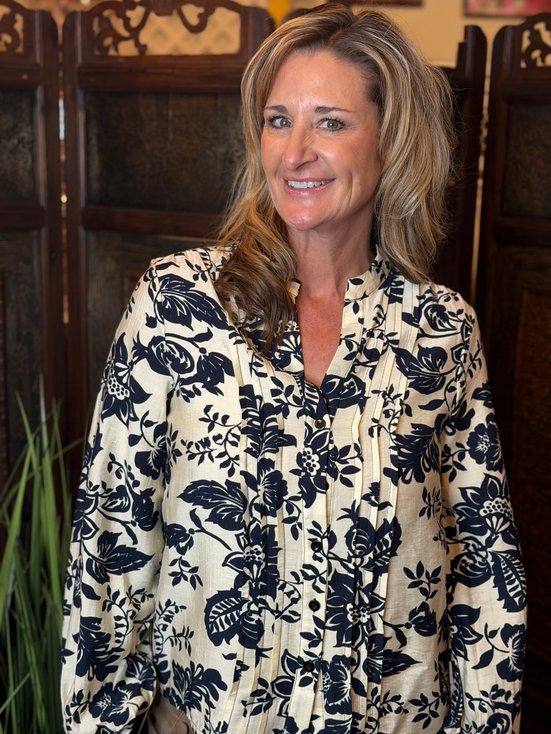 Tops, Vintage Printed Shirt