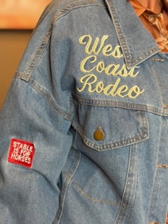 Outerwear, Rodeo Denim Crop Jacket