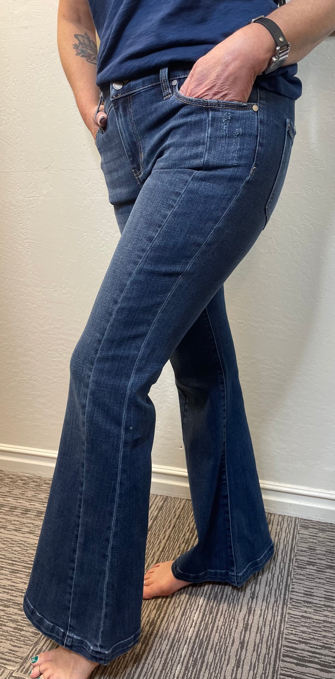 Pants, Hannah Flare Jeans LP