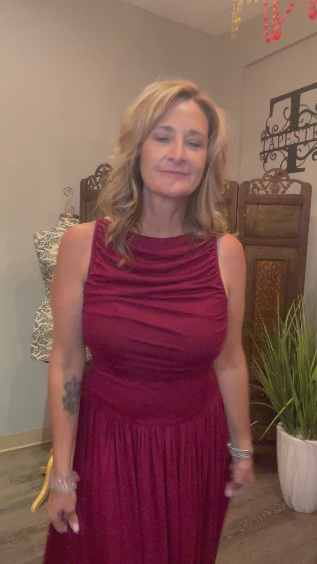 Dresses, Sleeveless Midi Dress