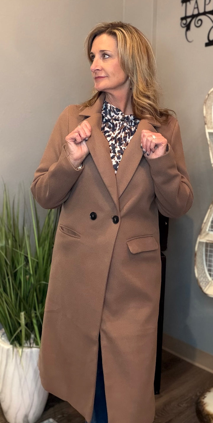 Outerwear, Double Breasted Trenchcoat
